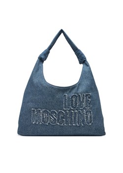 Torebka LOVE MOSCHINO JC4243PP0MKM0750 Niebieski ze sklepu eobuwie.pl w kategorii Torebki damskie - zdjęcie 181258475