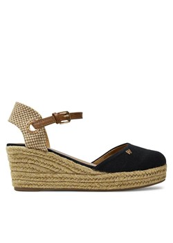 Espadryle Wrangler Bela Women Semi Wedge 20241055 Czarny ze sklepu eobuwie.pl w kategorii Espadryle damskie - zdjęcie 181258477