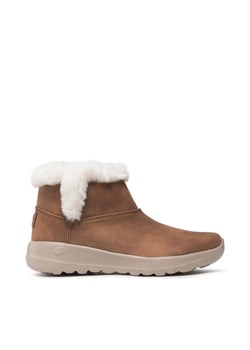 Botki Skechers Endeavor 144013/CSNT Brązowy ze sklepu eobuwie.pl w kategorii Śniegowce damskie - zdjęcie 181258478