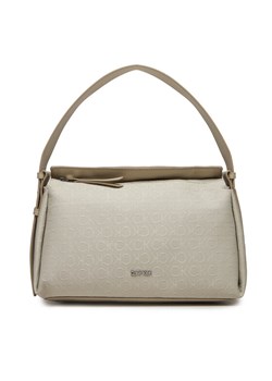 Torebka Calvin Klein Gracie K60K611655 Beżowy ze sklepu eobuwie.pl w kategorii Listonoszki - zdjęcie 181258716