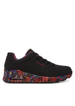 Sneakersy Skechers Uno-Majestic Garden 155583/BKMT Czarny - id: 0000304743030 - marki Skechers - 181258979 Sneakersy Skechers Uno-Majestic Garden 155583/BKMT Czarny ze sklepu eobuwie.pl w kategorii Buty sportowe damskie - zdjęcie 181258979
