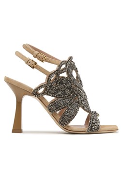 Sandały Alberta Ferretti 23151A6311 8021 Szary ze sklepu eobuwie.pl w kategorii Sandały damskie - zdjęcie 181258985