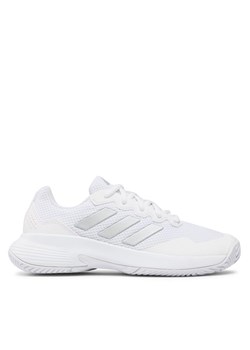 Buty do tenisa adidas Gamecourt 2.0 Tennis HQ8476 Biały ze sklepu eobuwie.pl w kategorii Buty sportowe damskie - zdjęcie 181259157