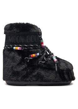Śniegowce Moon Boot 80D1409470 Czarny ze sklepu eobuwie.pl w kategorii Śniegowce damskie - zdjęcie 181259178
