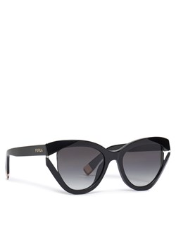 Okulary przeciwsłoneczne Furla WD00131 BX1892 H7200 Czarny ze sklepu eobuwie.pl w kategorii Okulary przeciwsłoneczne damskie - zdjęcie 181259186
