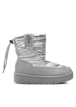 Śniegowce Big Star Shoes KK374218 Srebrny ze sklepu eobuwie.pl w kategorii Buty zimowe dziecięce - zdjęcie 181259209