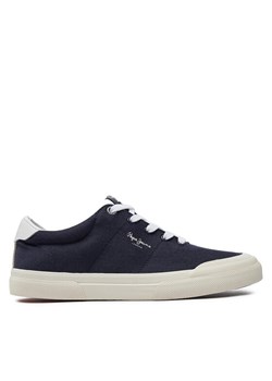 Sneakersy Pepe Jeans Kenton Serie M PMS31041 Granatowy ze sklepu eobuwie.pl w kategorii Trampki męskie - zdjęcie 181259218