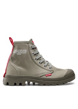 Trapery Palladium Pampa Hi Dare 76258-325-M Zielony ze sklepu eobuwie.pl w kategorii Workery damskie - zdjęcie 181259346