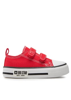 Trampki Big Star Shoes KK374082 Czerwony ze sklepu eobuwie.pl w kategorii Trampki dziecięce - zdjęcie 181259657