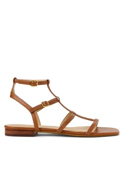 Sandały LAUREN RALPH LAUREN 802959977003 Brązowy ze sklepu eobuwie.pl w kategorii Sandały damskie - zdjęcie 181259739