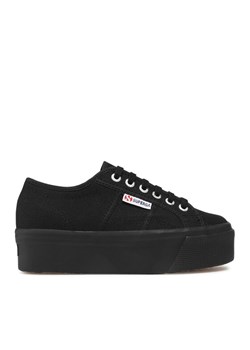 Tenisówki Superga 2790 Cotw Linea Up And Down S9111LW Czarny ze sklepu eobuwie.pl w kategorii Trampki damskie - zdjęcie 181259745