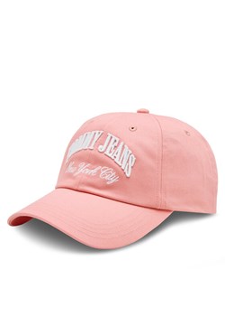 Czapka z daszkiem Tommy Jeans Hot Summer AW0AW15959 Różowy ze sklepu eobuwie.pl w kategorii Czapki z daszkiem damskie - zdjęcie 181259746