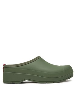 Klapki Hunter WFF1002RMA Khaki ze sklepu eobuwie.pl w kategorii Klapki damskie - zdjęcie 181260029