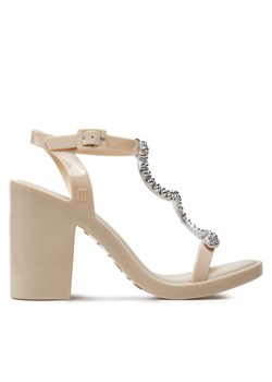 Sandały Melissa Melissa Snake Block + Bo.Bo Ad 35775 Beżowy ze sklepu eobuwie.pl w kategorii Sandały damskie - zdjęcie 181260105