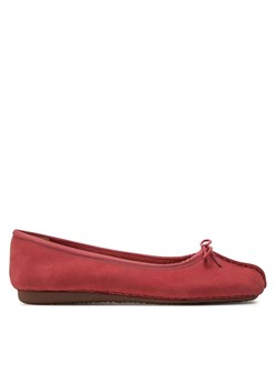 Baleriny Clarks Freckle Ice 26176285 Różowy ze sklepu eobuwie.pl w kategorii Balerinki - zdjęcie 181260738