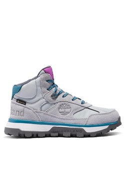 Trzewiki Timberland Trail Trekker Mid Gtx GORE-TEX TB0A67DC0321 Szary ze sklepu eobuwie.pl w kategorii Buty zimowe dziecięce - zdjęcie 181260876