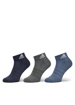 Zestaw 3 par wysokich skarpet męskich adidas Cushioned IP0403 Kolorowy ze sklepu eobuwie.pl w kategorii Skarpetki męskie - zdjęcie 181260958