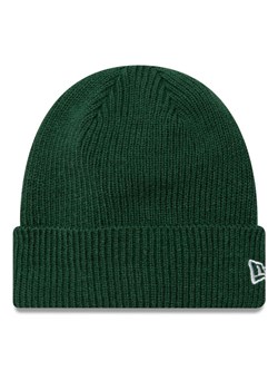 Czapka New Era Wool Cuff Knit Beanie 60424811 Zielony ze sklepu eobuwie.pl w kategorii Czapki zimowe męskie - zdjęcie 181260966