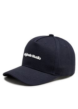 Czapka z daszkiem Jack&Jones Vesterbro 12253600 Granatowy ze sklepu eobuwie.pl w kategorii Czapki z daszkiem męskie - zdjęcie 181261137