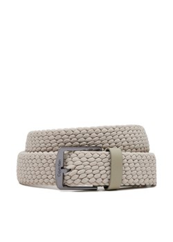 Pasek Męski Calvin Klein Ck Casual Elastic Braided 35Mm K50K512839 Beżowy ze sklepu eobuwie.pl w kategorii Paski męskie - zdjęcie 181261267
