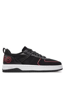 Sneakersy Hugo Kilian Tenn Knpu 50516952 Czarny ze sklepu eobuwie.pl w kategorii Buty sportowe męskie - zdjęcie 181261357