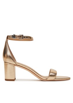 Sandały LAUREN RALPH LAUREN Logan 802935562004 Złoty ze sklepu eobuwie.pl w kategorii Sandały damskie - zdjęcie 181261415