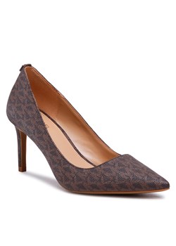 Szpilki MICHAEL Michael Kors Alina Flex Pump 40F2HNMP1B Brązowy ze sklepu eobuwie.pl w kategorii Czółenka - zdjęcie 181261496