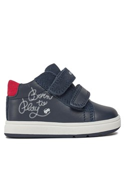Sneakersy Geox B Biglia Boy B044DD 00822 C0735 Granatowy - id: 0000303258597 - marki Geox - 181261535 Sneakersy Geox B Biglia Boy B044DD 00822 C0735 Granatowy ze sklepu eobuwie.pl w kategorii Buty zimowe dziecięce - zdjęcie 181261535
