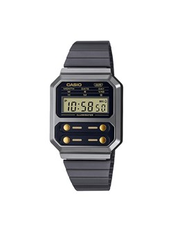 Zegarek Casio Vintage A100WEGG-1A2EF Szary ze sklepu eobuwie.pl w kategorii Zegarki - zdjęcie 181261755