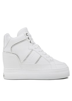 Sneakersy Guess Giala FL5ALA ELE12 Biały - id: 0000302047765 - marki Guess - 181261786 Sneakersy Guess Giala FL5ALA ELE12 Biały ze sklepu eobuwie.pl w kategorii Trampki damskie - zdjęcie 181261786