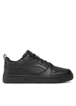 Sneakersy Puma Rebound V6 Lo Jr 393833 06 Czarny ze sklepu eobuwie.pl w kategorii Buty sportowe dziecięce - zdjęcie 181261848
