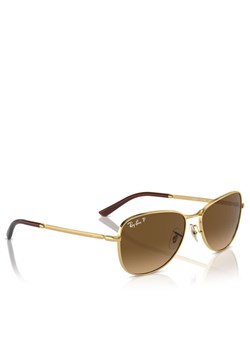 Okulary przeciwsłoneczne Ray-Ban 0RB3733 001/M2 Złoty ze sklepu eobuwie.pl w kategorii Okulary przeciwsłoneczne damskie - zdjęcie 181261895