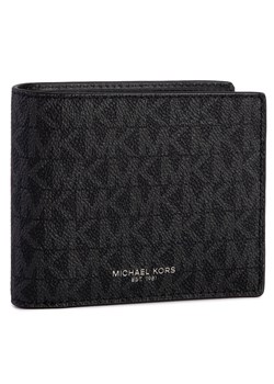 Duży Portfel Męski Michael Kors Greyson 39F9LGYF5P Czarny ze sklepu eobuwie.pl w kategorii Portfele męskie - zdjęcie 181261917