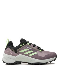 Trekkingi adidas Terrex Swift R3 GORE-TEX IE5071 Fioletowy ze sklepu eobuwie.pl w kategorii Buty trekkingowe damskie - zdjęcie 181262016