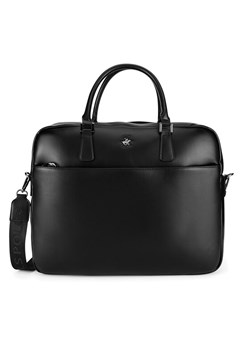 Torba na laptopa Beverly Hills Polo Club BHPC-L-016-07 Czarny ze sklepu eobuwie.pl w kategorii Torby na laptopa - zdjęcie 181262166