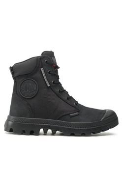 Trapery Palladium Pampa Sc Wpn U-S 77235-010-M Czarny ze sklepu eobuwie.pl w kategorii Buty zimowe męskie - zdjęcie 181262266