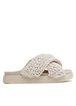Klapki Inuikii Woven 70104-105 Biały ze sklepu eobuwie.pl w kategorii Klapki damskie - zdjęcie 181262438