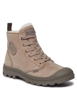 Trapery Palladium 05982-297-M Beżowy ze sklepu eobuwie.pl w kategorii Workery damskie - zdjęcie 181262558