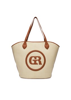 Torebka Gino Rossi TYLO-V Beżowy ze sklepu eobuwie.pl w kategorii Torby Shopper bag - zdjęcie 181262667