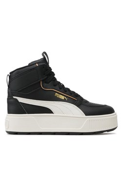 Sneakersy Puma Karmen Rebelle Mid 387213 10 Czarny ze sklepu eobuwie.pl w kategorii Trampki damskie - zdjęcie 181262778