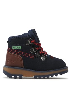 Trzewiki Kickers Kicknature 878760-10 M Granatowy ze sklepu eobuwie.pl w kategorii Buty zimowe dziecięce - zdjęcie 181262885