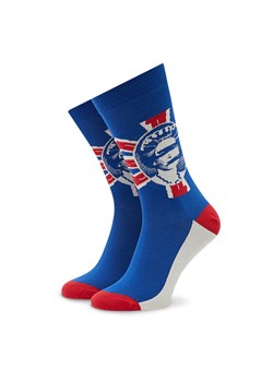 Skarpety wysokie unisex Stereo Socks Punk Royale Niebieski ze sklepu eobuwie.pl w kategorii Skarpetki męskie - zdjęcie 181262905
