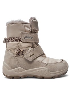 Śniegowce Primigi 6878544 S GORE-TEX Beżowy ze sklepu eobuwie.pl w kategorii Buty zimowe dziecięce - zdjęcie 181263059