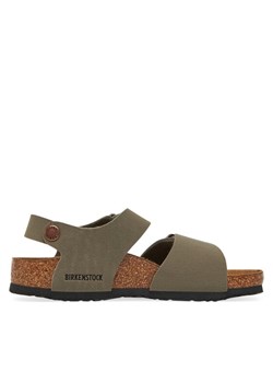 Sandały Birkenstock New York Kids 1029747 S Zielony ze sklepu eobuwie.pl w kategorii Sandały dziecięce - zdjęcie 181263119