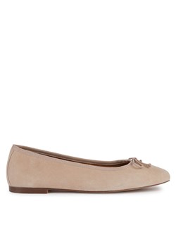 Baleriny Geox D Marsilea D45W6A 02111 C8156 Beżowy ze sklepu eobuwie.pl w kategorii Balerinki - zdjęcie 181263207