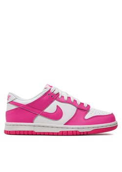 Sneakersy Nike Dunk Low (Gs) FB9109 102 Różowy ze sklepu eobuwie.pl w kategorii Buty sportowe dziecięce - zdjęcie 181263217