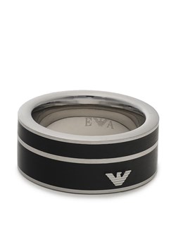 Pierścionek Emporio Armani EGS2032040 Czarny ze sklepu eobuwie.pl w kategorii Pierścionki - zdjęcie 181263245