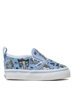 Tenisówki Vans Td Slip-On V VN0A3488Y311 Niebieski ze sklepu eobuwie.pl w kategorii Trampki dziecięce - zdjęcie 181263279