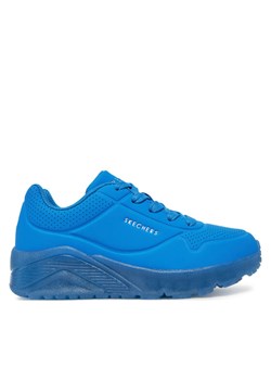Sneakersy Skechers Uno Ice- 405770L/BLU Niebieski ze sklepu eobuwie.pl w kategorii Buty sportowe dziecięce - zdjęcie 181263419