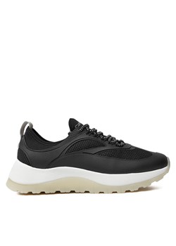 Sneakersy Calvin Klein Runner Lace Up Pearl Mix M HW0HW02079 Czarny ze sklepu eobuwie.pl w kategorii Buty sportowe damskie - zdjęcie 181263505